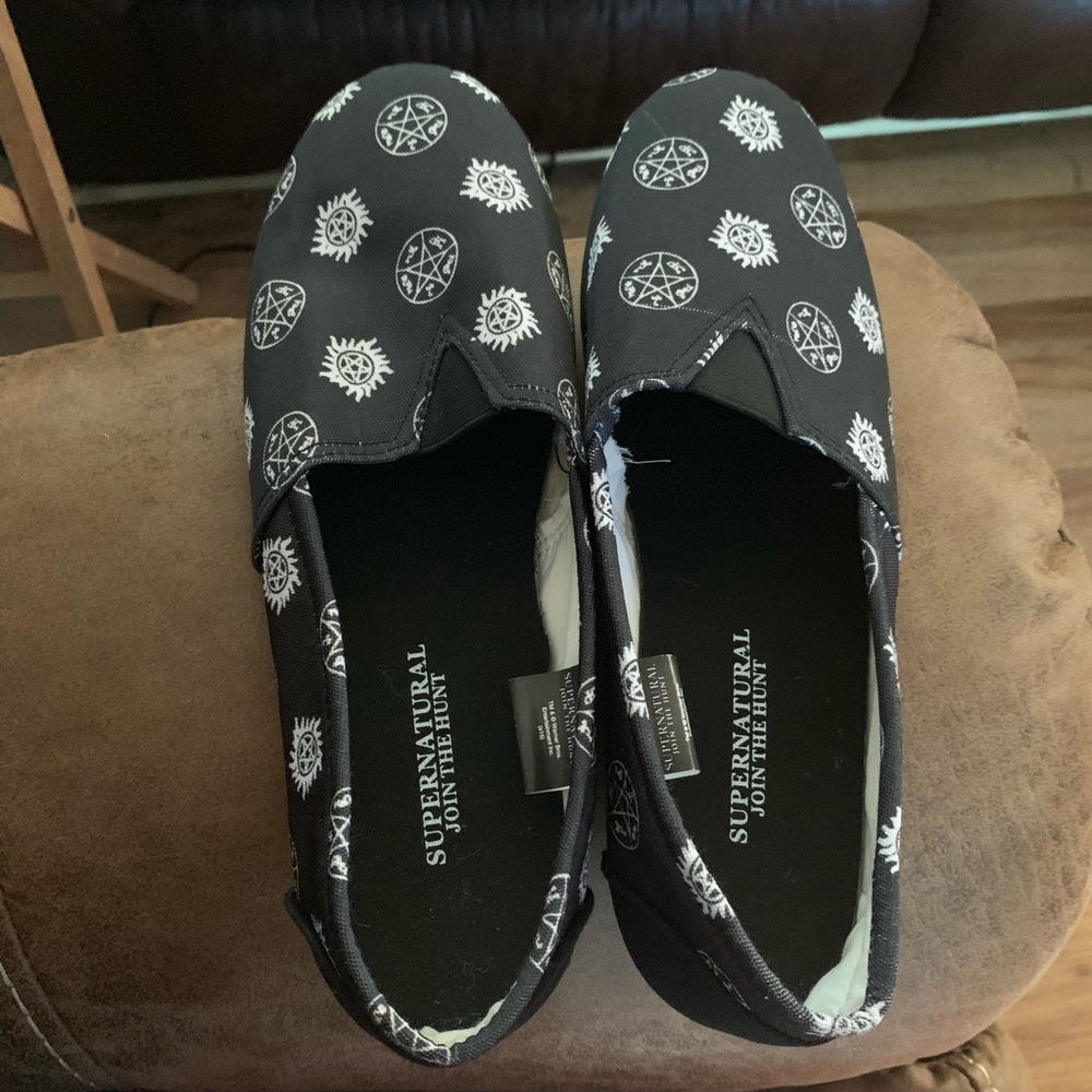 Supernatural Slip ons